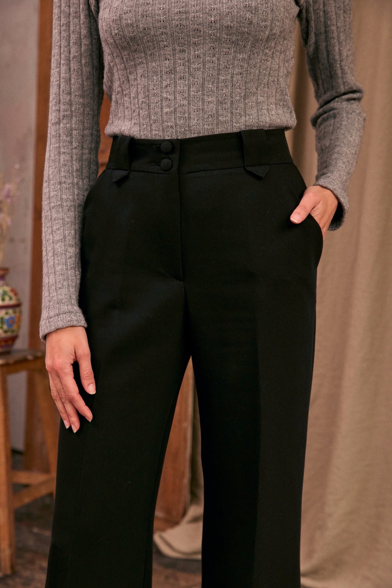 Pantalon Gaby noir