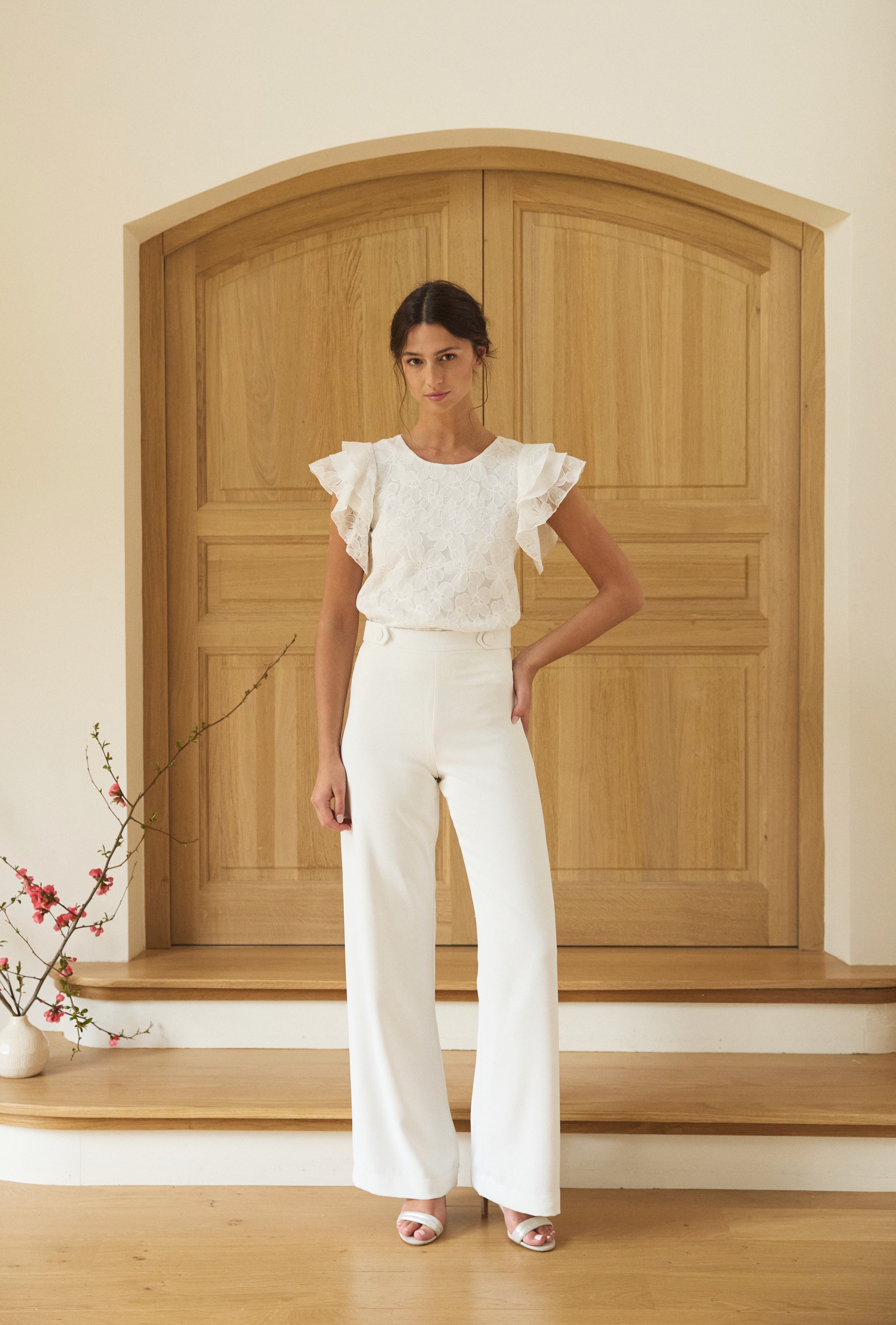 Pantalon Auguste écru