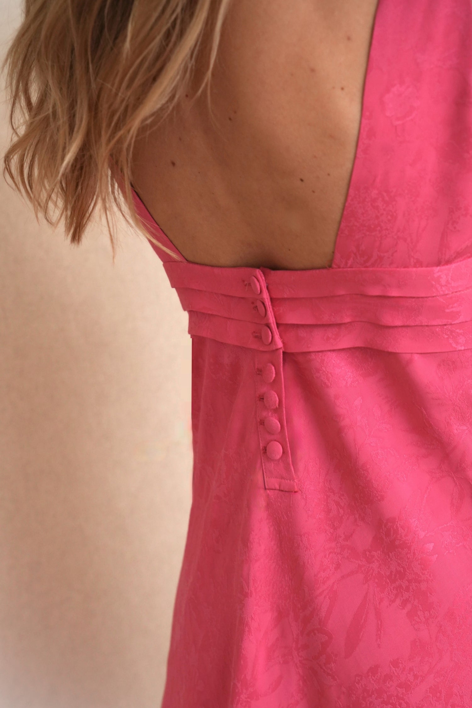 Robe Andromaque rose bloom