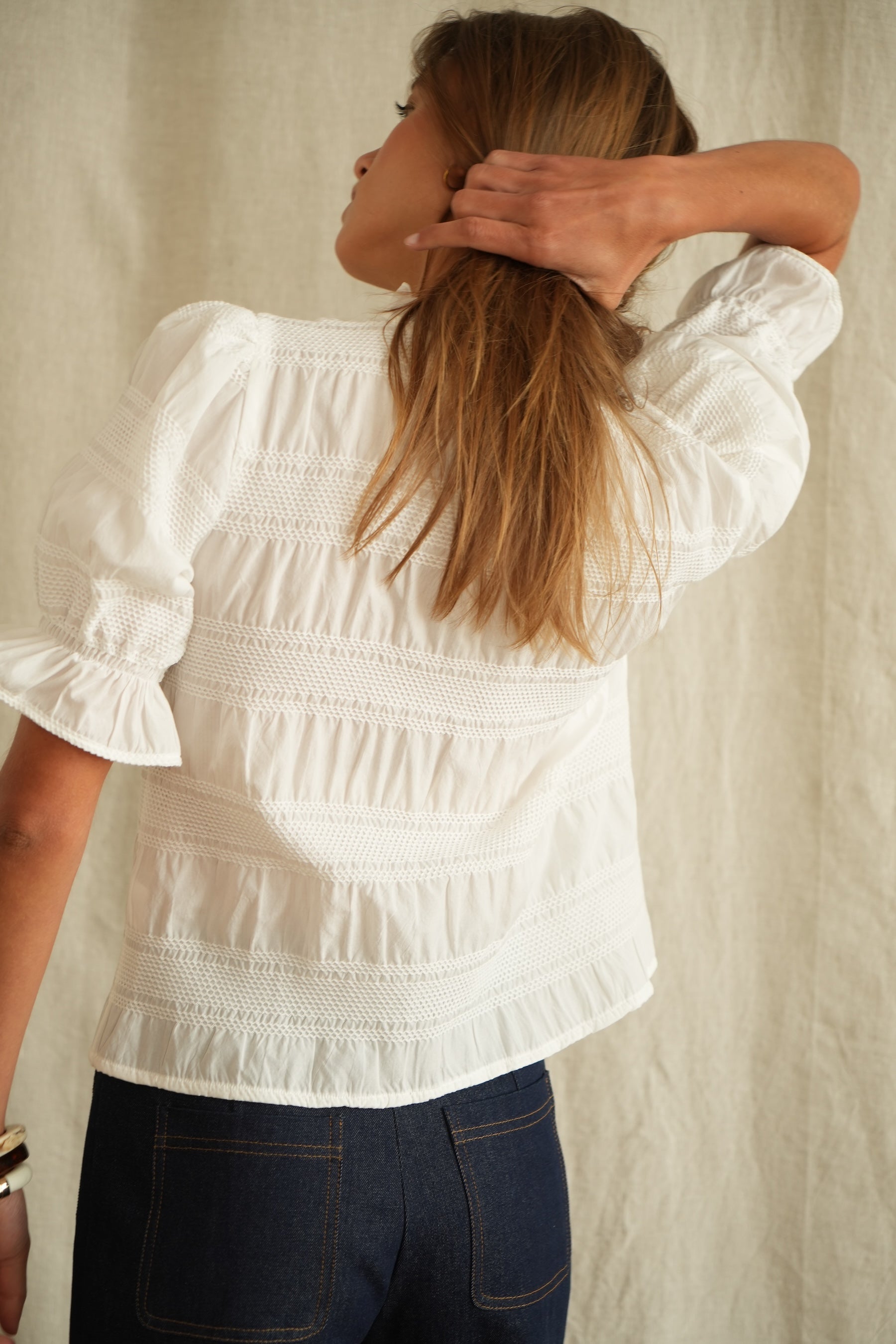 Blouse Sol écrue