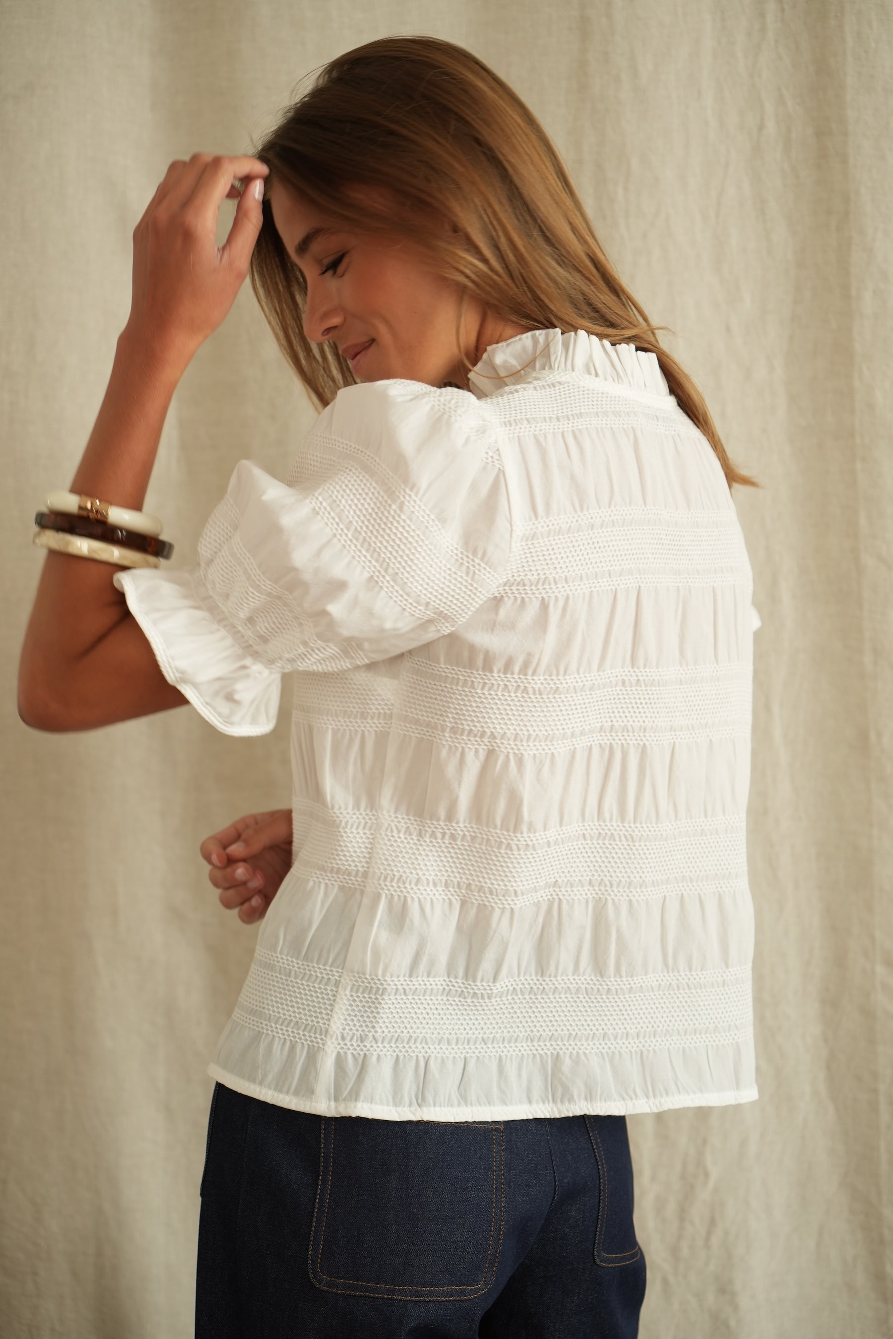 Blouse Sol écrue