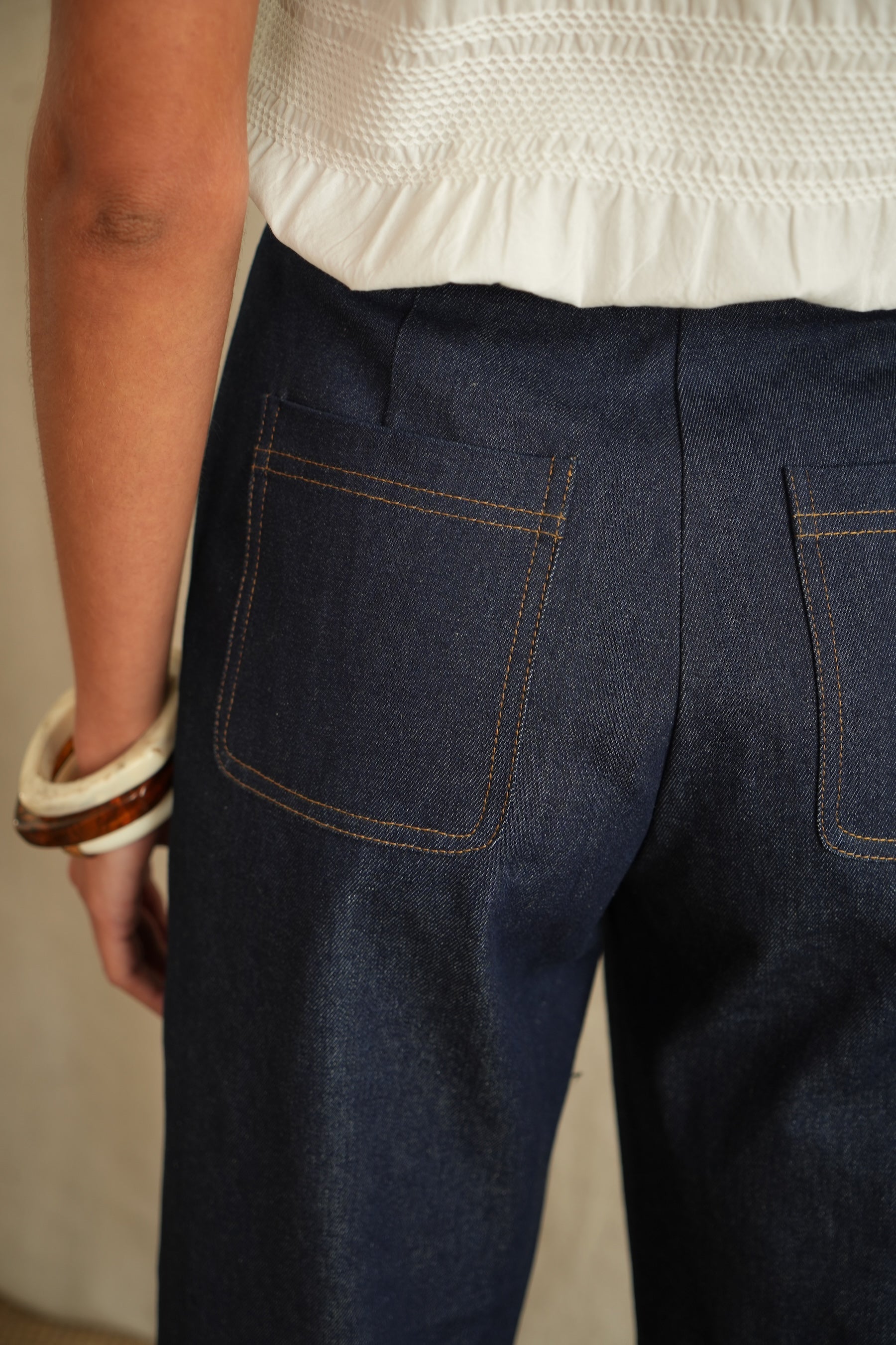 Pantalon Paimpol denim brut