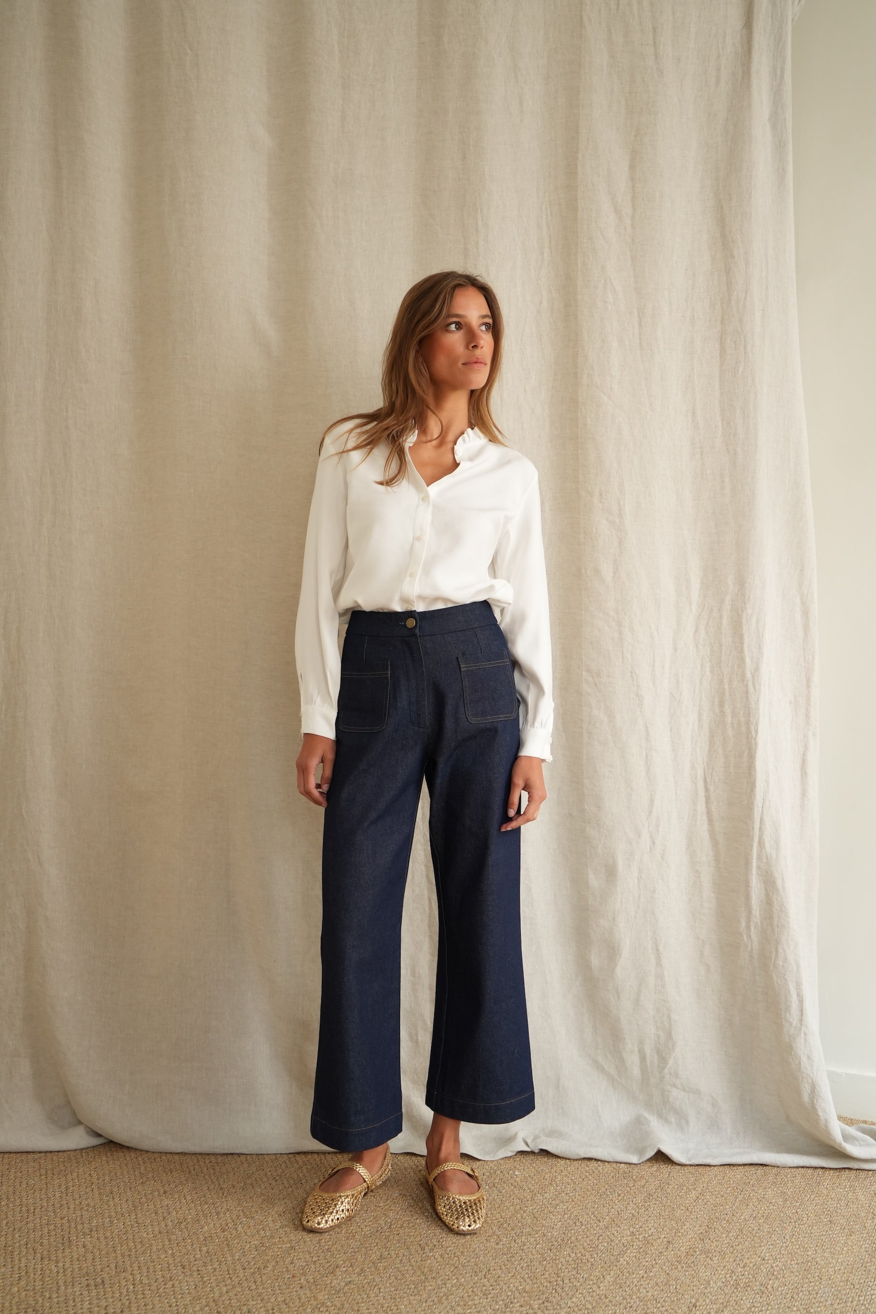 Pantalon Paimpol denim brut