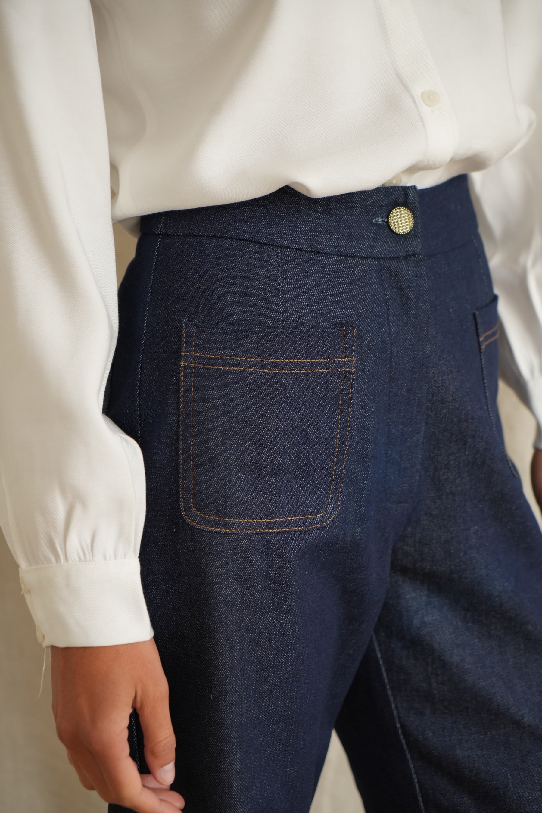 Pantalon Paimpol denim brut