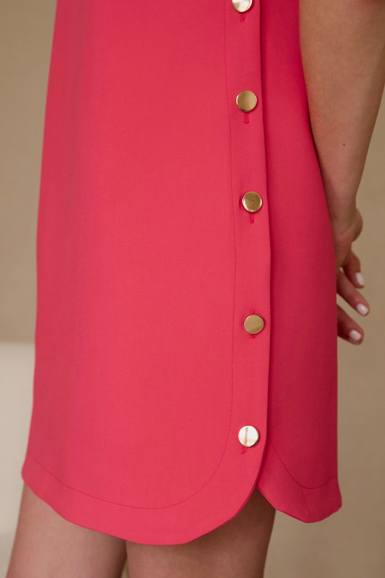 Jolie peony pink dress