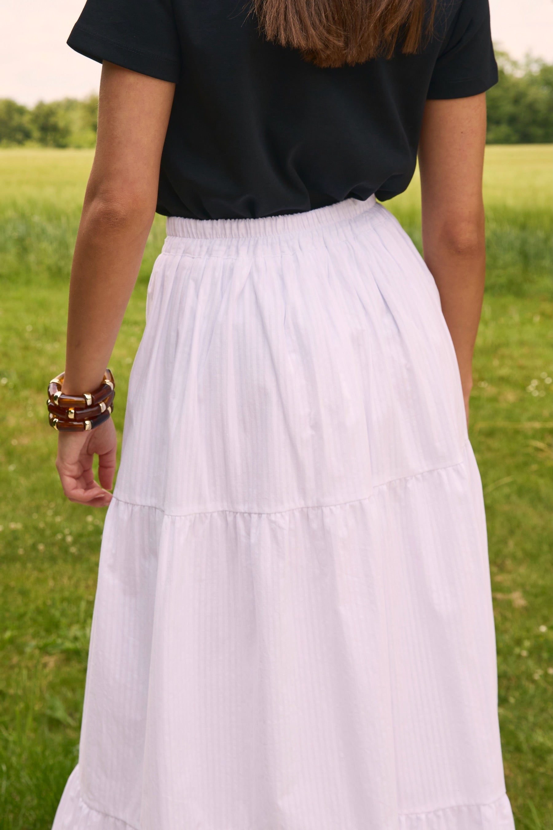 White Ornella skirt