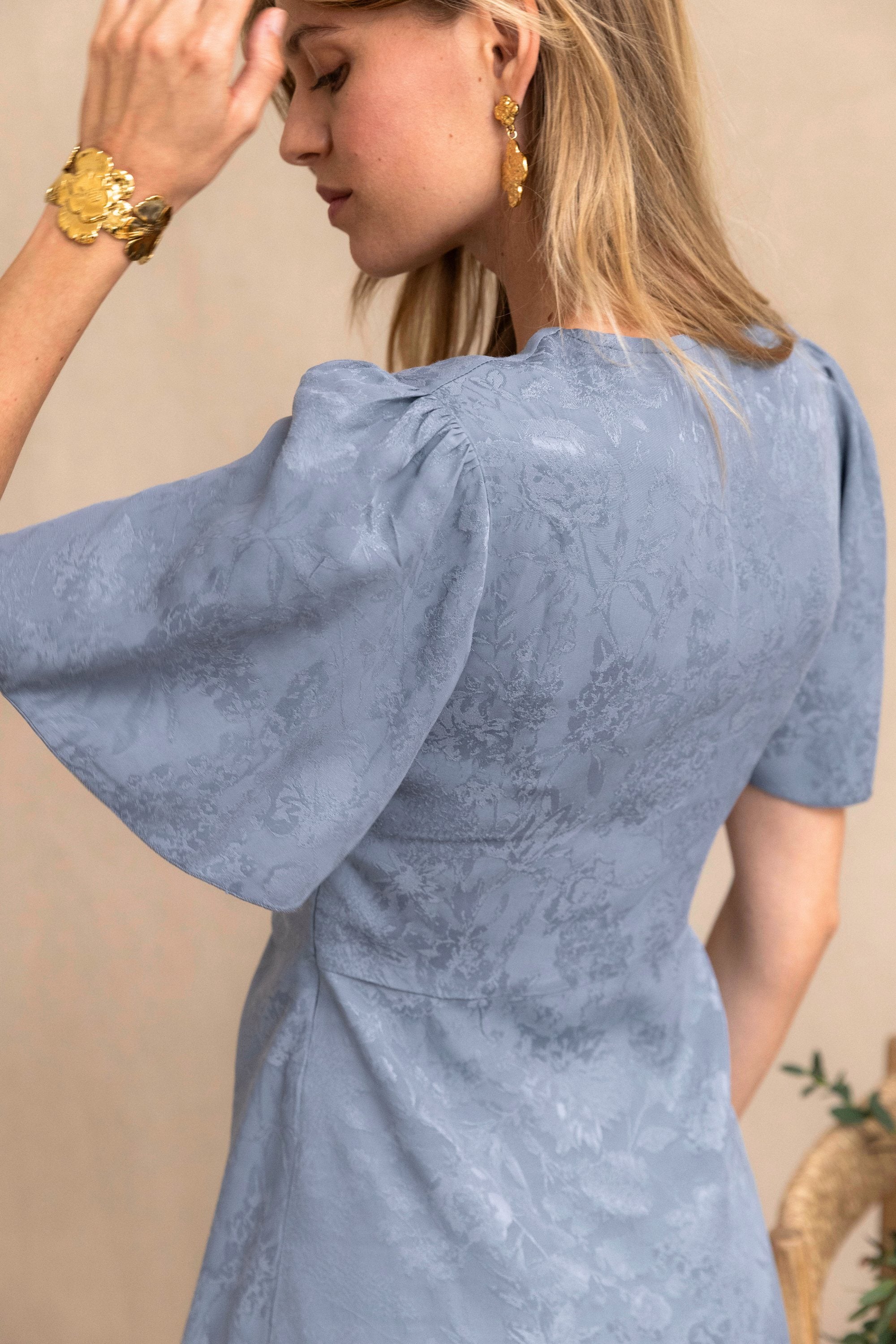 Catherine slate dress