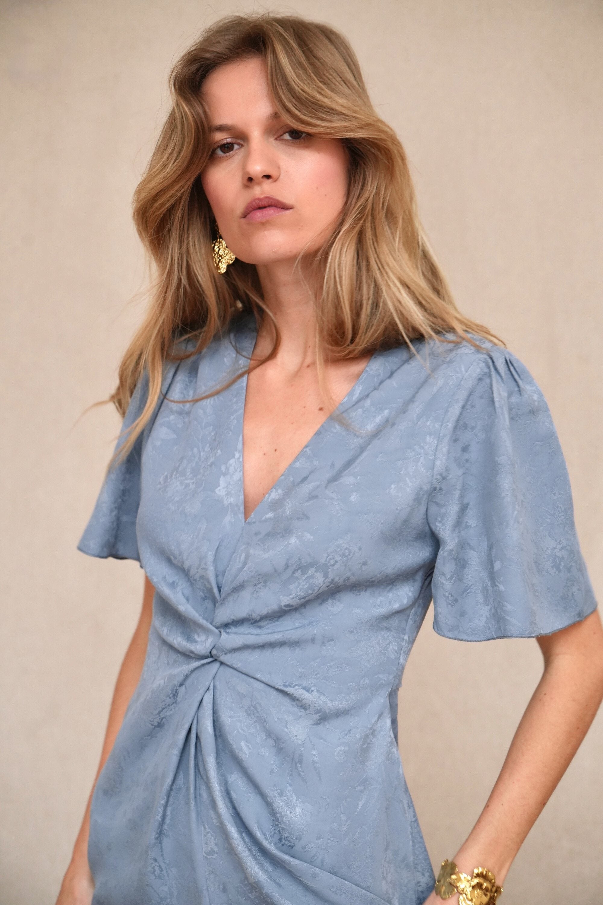 Robe Catherine ardoise