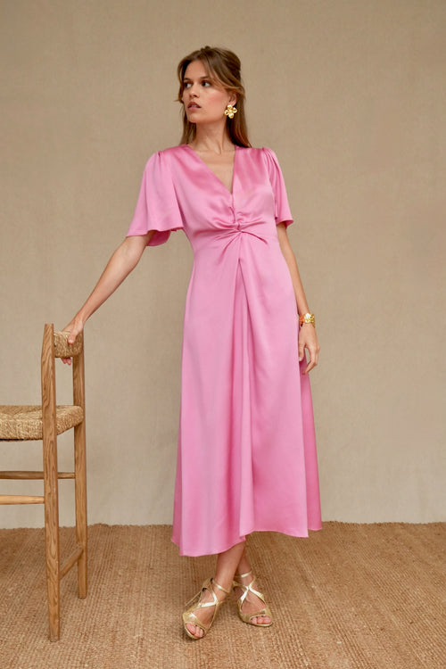 Robe Catherine rose
