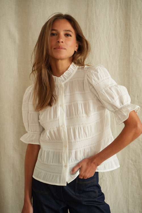 Blouse Sol écrue