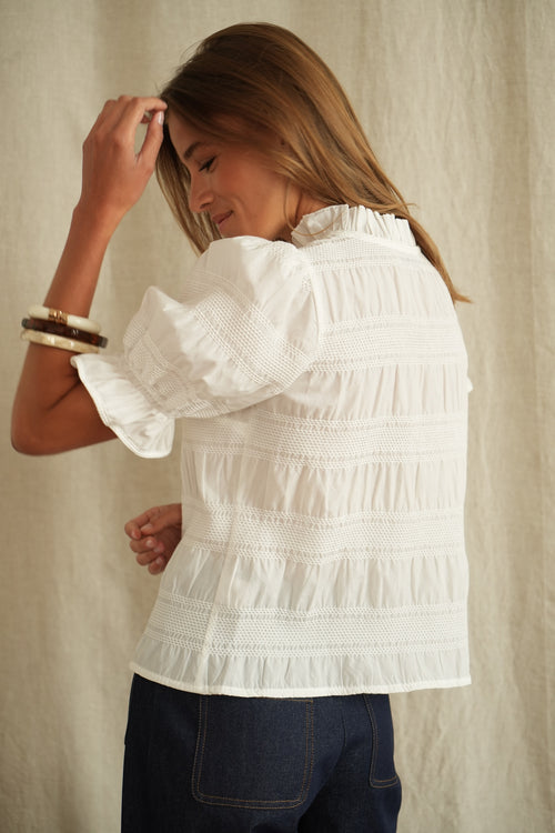 Blouse Sol écrue