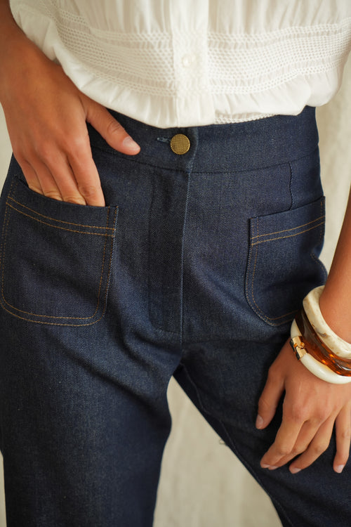 Pantalon Paimpol denim brut