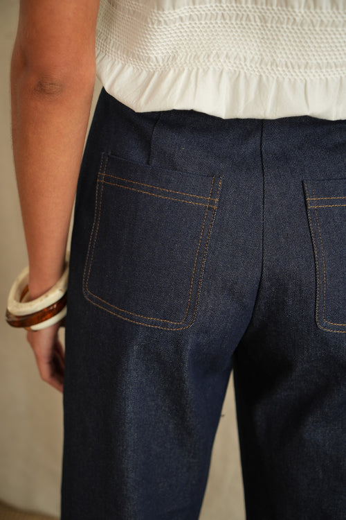 Pantalon Paimpol denim brut