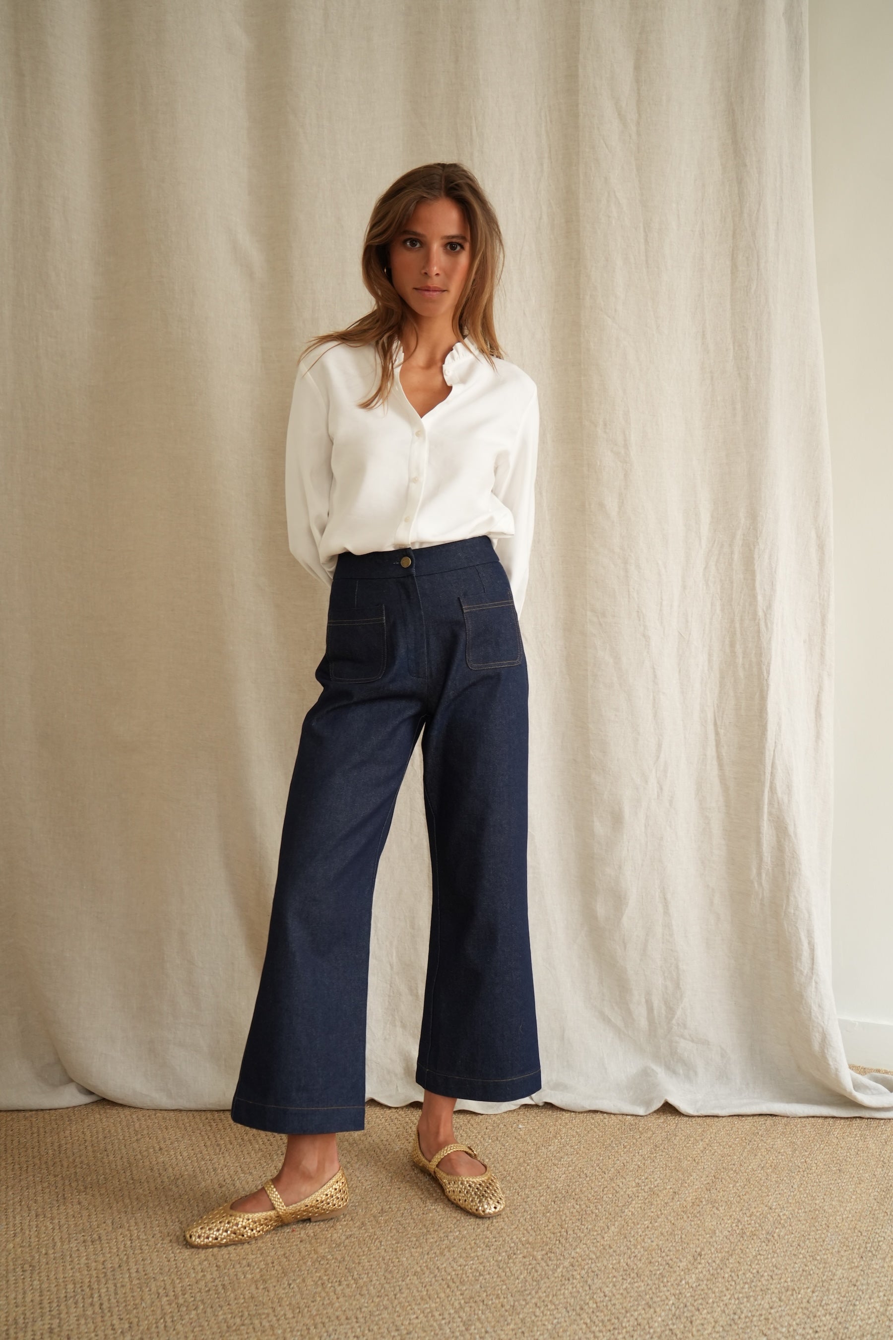 Pantalon Paimpol denim brut