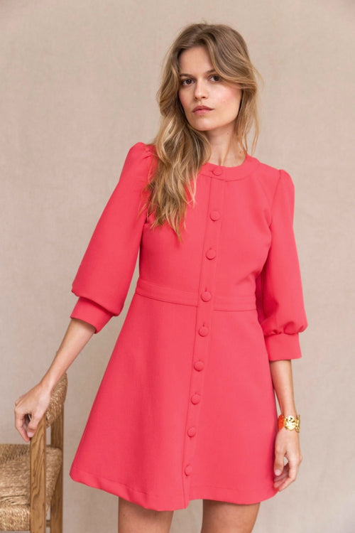 Robe Ernestine pivoine